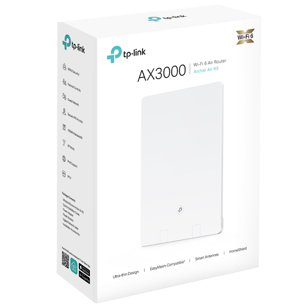 TP-LINK ARCHER AIR R5 AX3000 Çift Bantlı Wi-Fi 7 Router