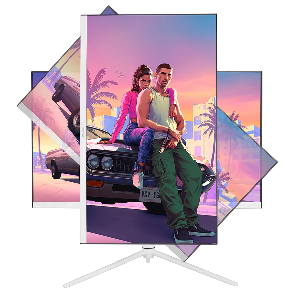 Rampage Glacier GL27R180Q-W 27" 180Hz 1ms HDMI DP Freesync G-Sync Beyaz QHD IPS Gaming Monitör