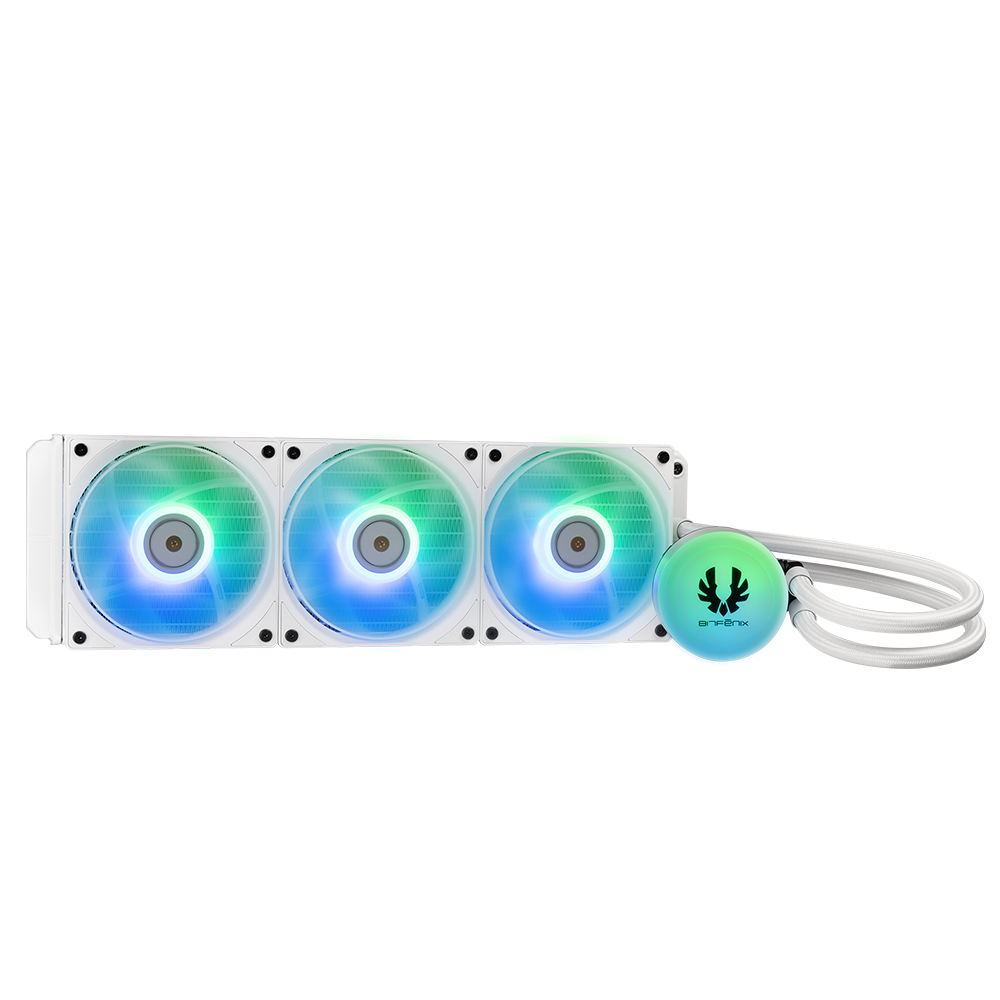 Bitfenix Sakiel 360 Beyaz ARGB 360mm İşlemci Sıvı Soğutucu