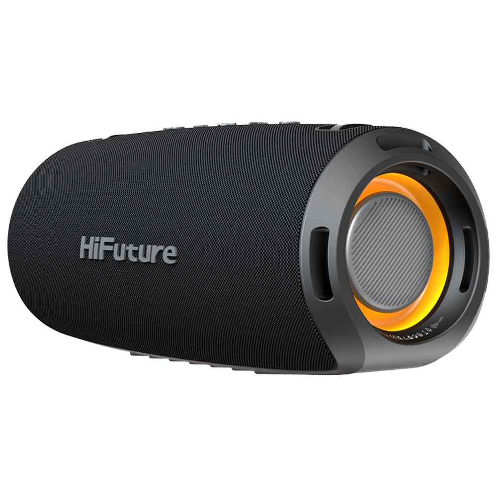HiFuture Gravity RGB BT 5.3 45W Siyah Su Geçirmez Taşınabilir Bluetooth Hoparlör