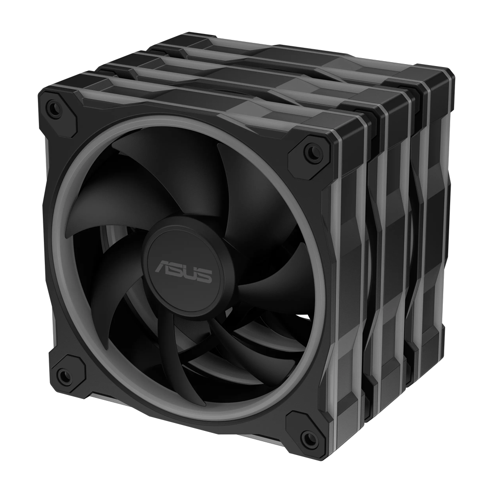 ASUS PRIME MR120 Reverse ARGB 120mm Üçlü Siyah Kasa Fanı