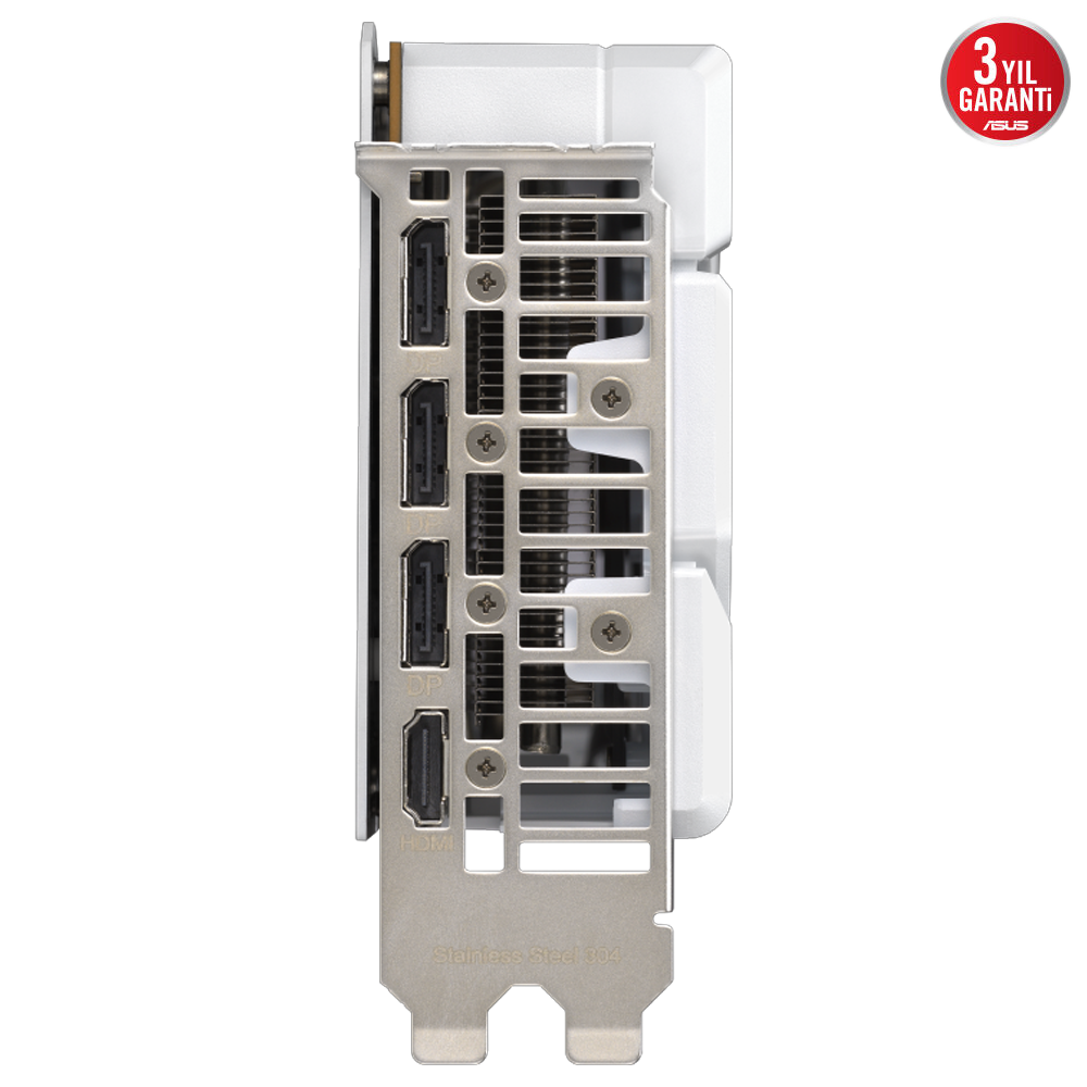 ASUS Dual GeForce RTX 5060 OC Edition 8GB GDDR7 DLSS 4 128 Bit Beyaz Ekran Kartı