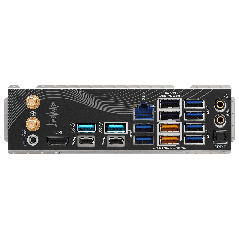 ASROCK Z890 LIVEMIXER WIFI 9466MHz OC DDR5 Soket 1851 WIFI7 M.2 HDMI Thunderbolt 4 ATX Anakart