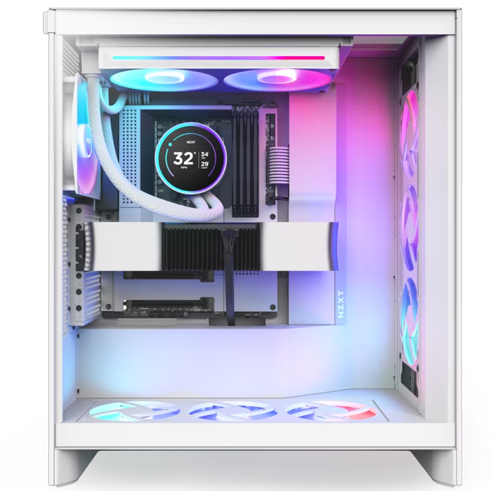 NZXT Kraken Elite 280 RGB 280mm Beyaz İşlemci Sıvı Soğutucu