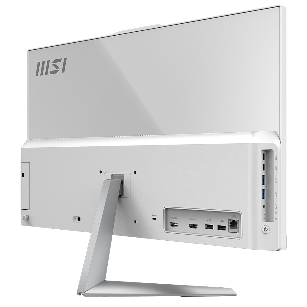 MSI MODERN AM242 12M-1692XTR i5-1235U 16GB DDR4 512GB SSD DOS 23.8" FHD Beyaz AIO Masaüstü PC