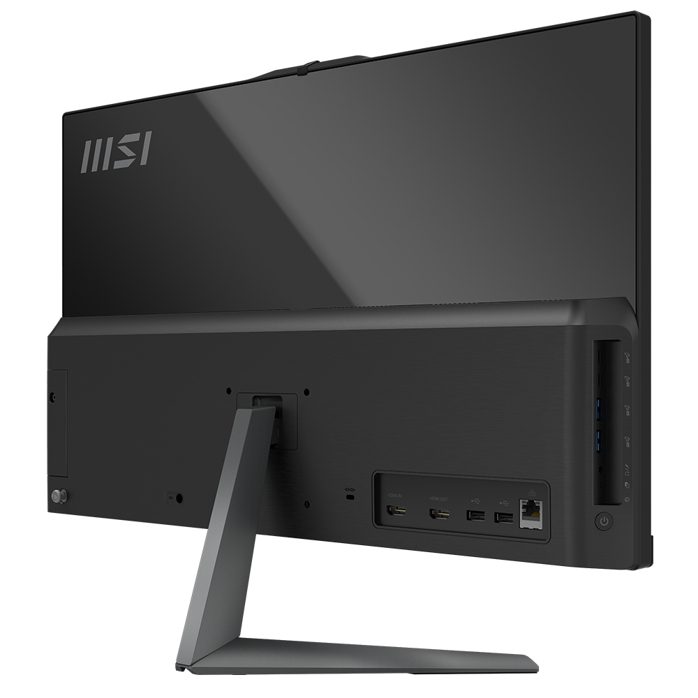 MSI MODERN AM242 12M-1896XTR i5-1235U 8GB DDR4 500GB SSD 23.8" FHD DOS Siyah AIO Masaüstü PC