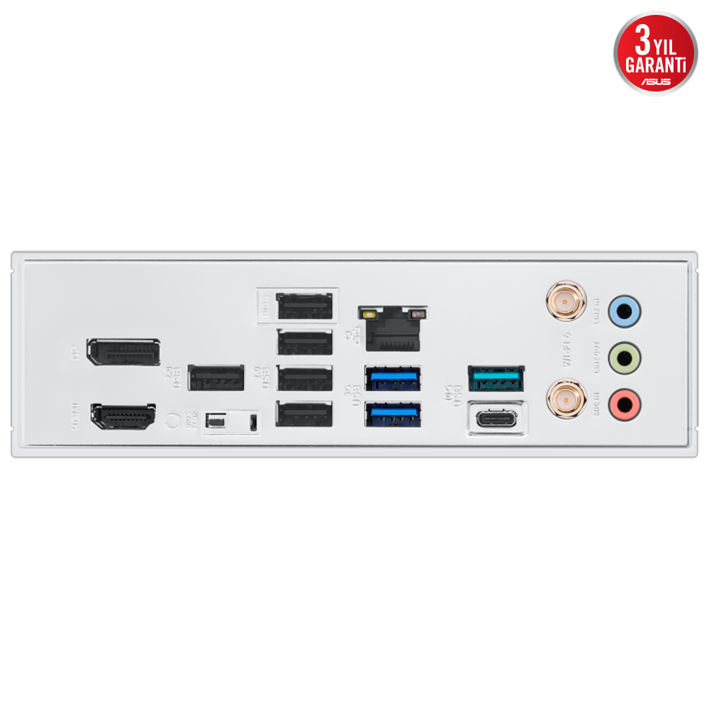 ASUS B850M MAX GAMING WIFI 8000MHz DDR5 Soket AM5 M.2 HDMI DP mATX Anakart