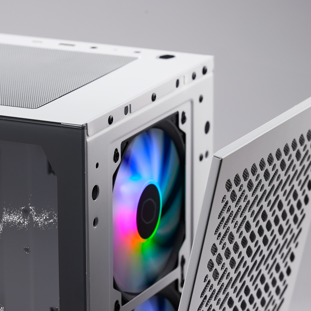 Cooler Master ELITE 302 ARGB Tempered Glass USB 3.2 Beyaz mATX Kasa