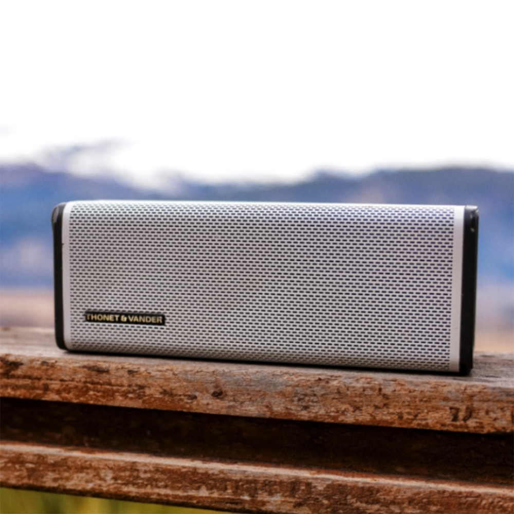 Thonet & Vander Frei Topp 24W RMS Taşınabilir TWS Siyah Bluetooth Hoparlör