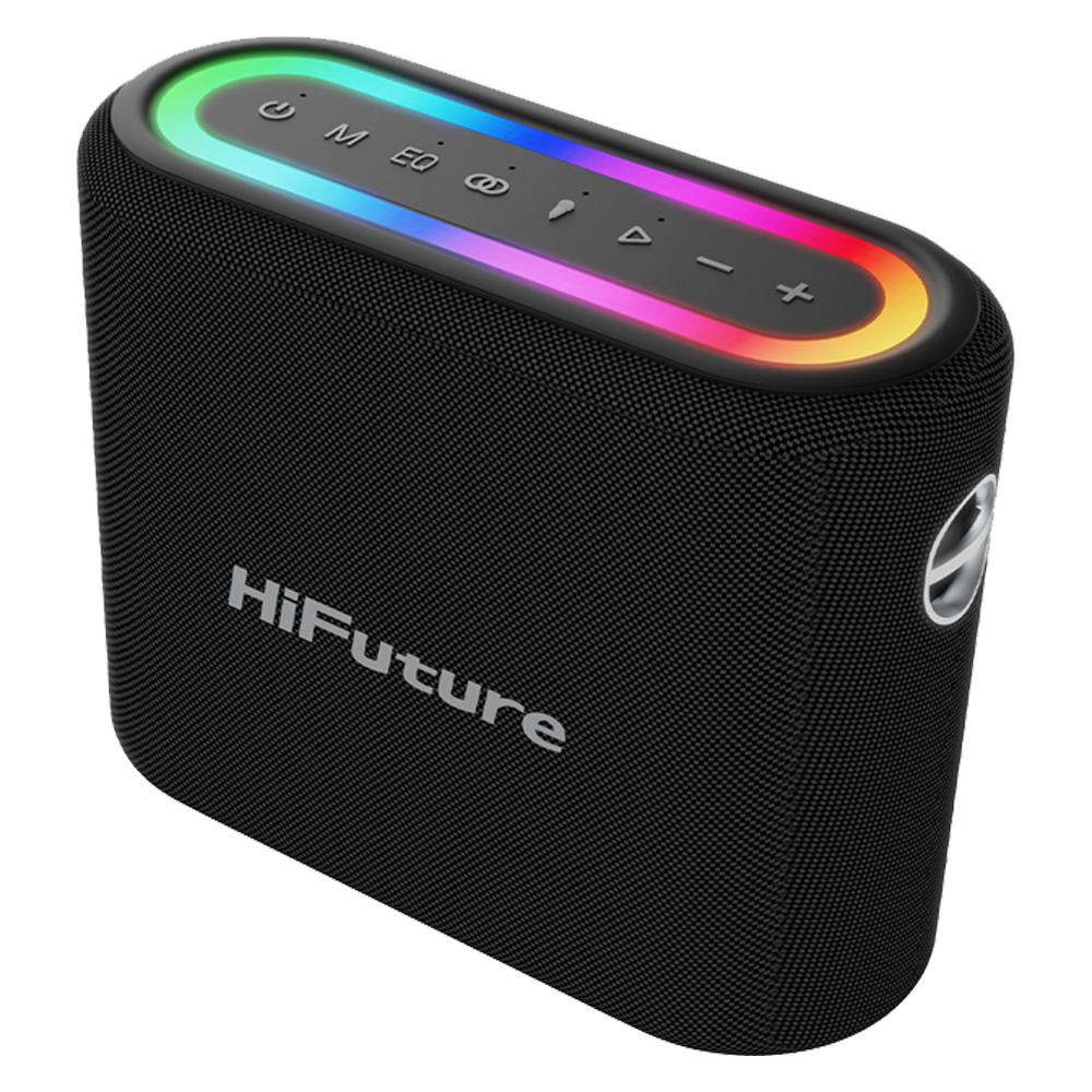 HiFuture Vocalist 300 150W Karaoke Sistemi Siyah Taşınabilir Hoparlör