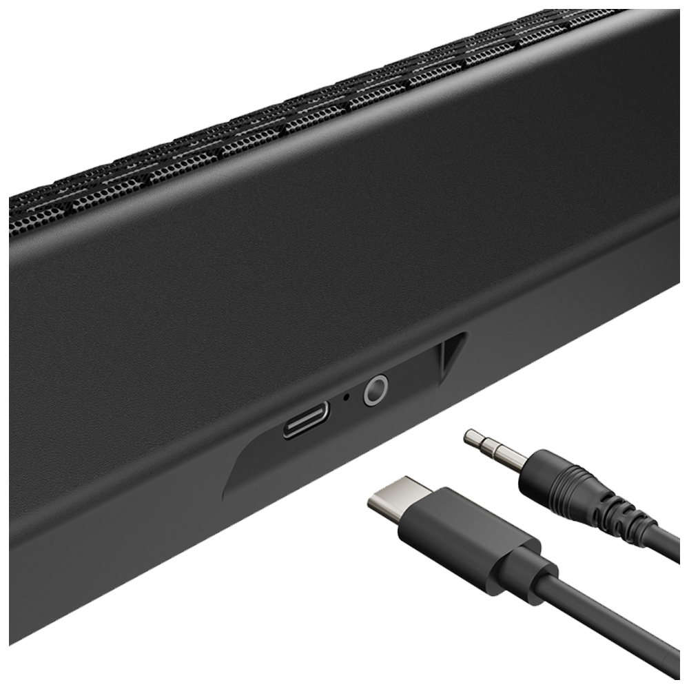 Mikado MD-SBT32 16W Siyah 2000mAh RGB AUX Bluetooth Soundbar Speaker