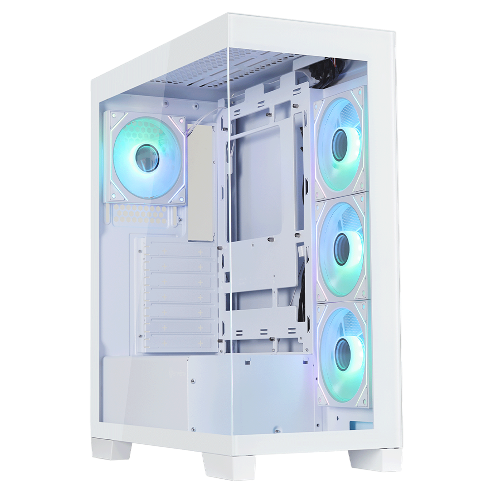 BitFenix W808 850W 80+ Bronze Tempered Glass ARGB USB 3.0 ATX Mid Tower Beyaz Kasa