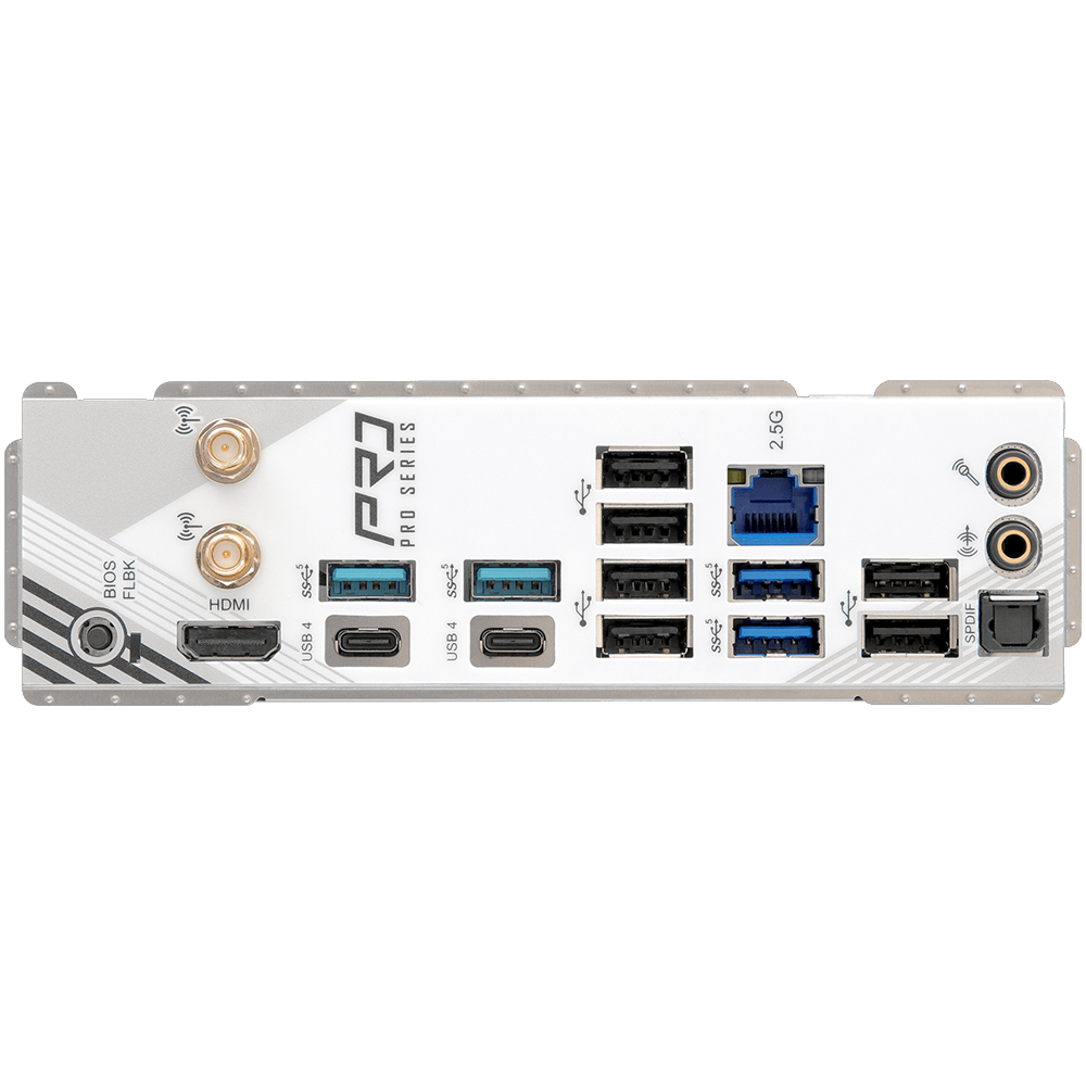 ASROCK X870 Pro RS WIFI 8000MHz DDR5 Soket AM5 M.2 USB 3.2 HDMI ATX Anakart