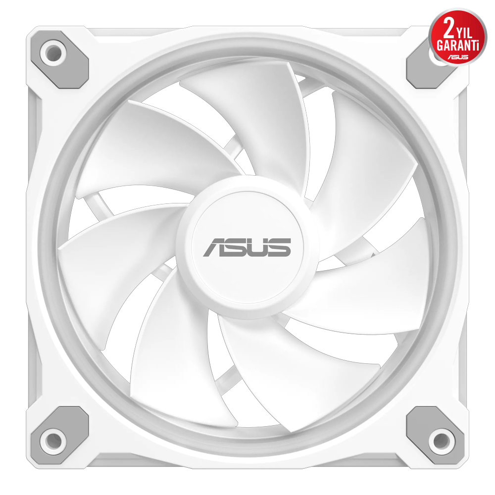ASUS PRIME MR120 Reverse ARGB  120mm Beyaz Üçlü Kasa Fanı