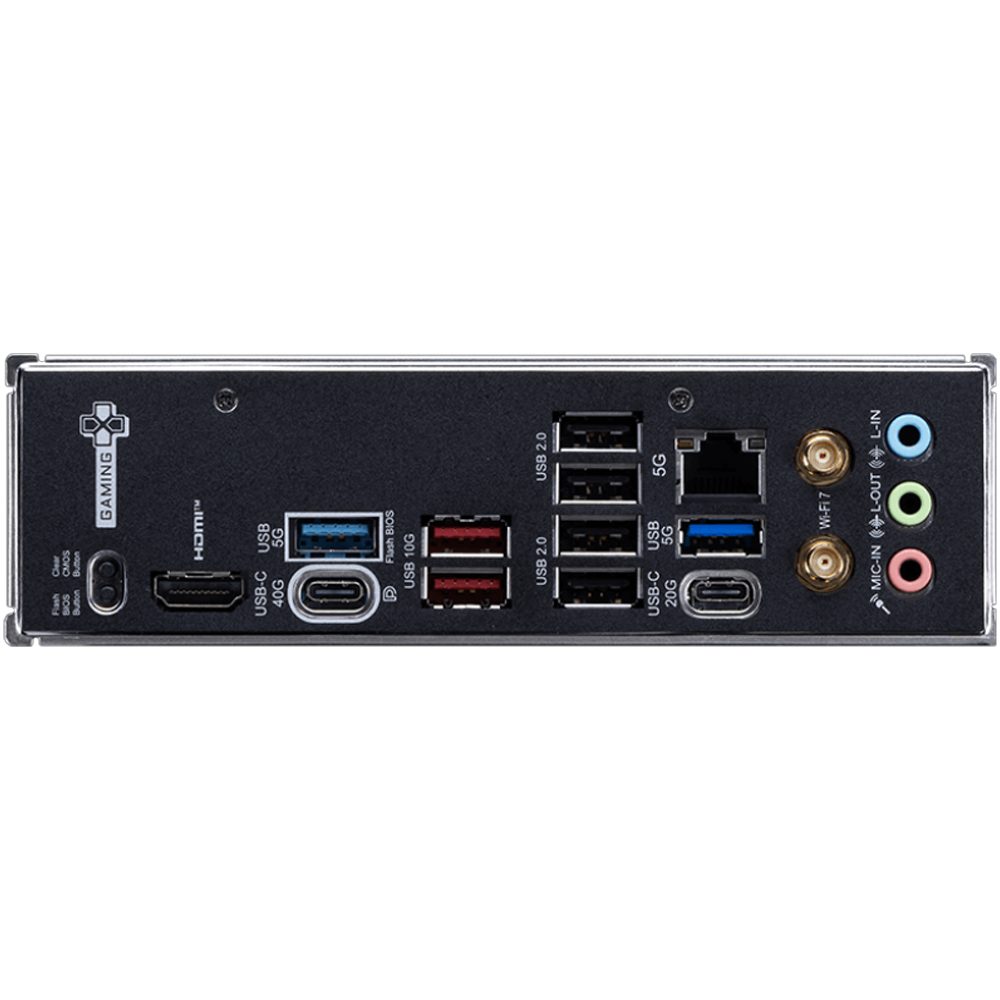 MSI MAG X870E GAMING PLUS WIFI 8200MHz DDR5 Soket AM5 M.2 HDMI Type-C ATX Anakart