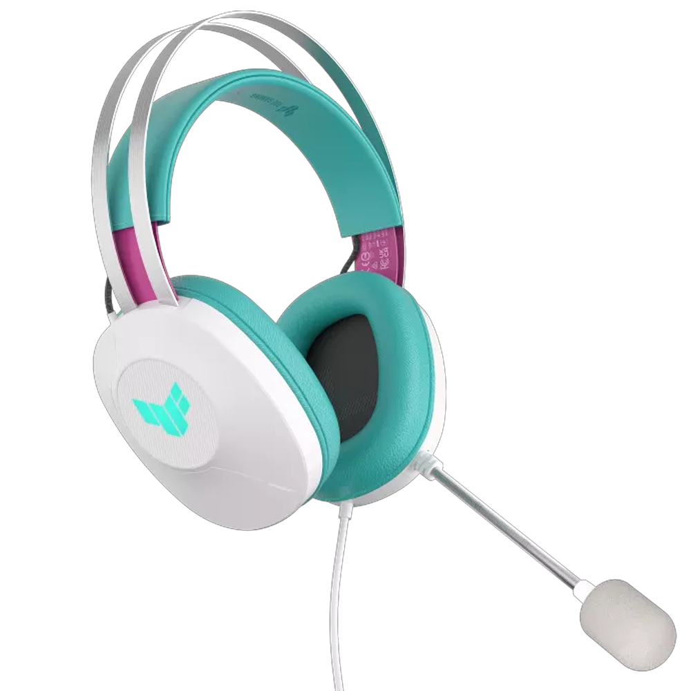 ASUS TUF GAMING H1 GEN II Miku Edition 7.1 Surround Kablolu Siyah Gaming Kulaklık