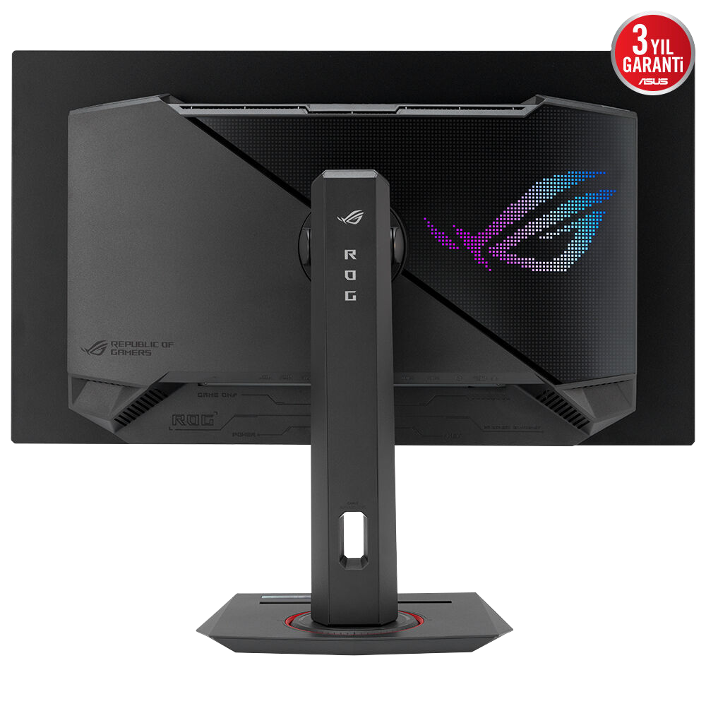 ASUS ROG Strix OLED XG27UCDMG 26.5" 240Hz 0.03ms HDMI DP Type-C USB 3.2 FreeSync Premium Pro G-Sync Pivot HDR10 UHD QD-OLED Gaming Monitör
