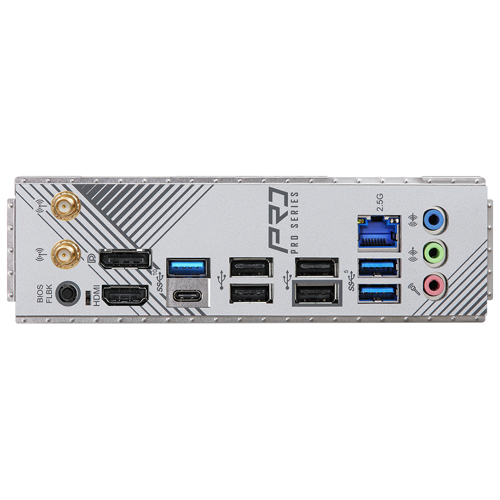 ASROCK B650M Pro RS WIFI 7200MHz DDR5 Soket AM5 M.2 USB 3.2 HDMI mATX Anakart