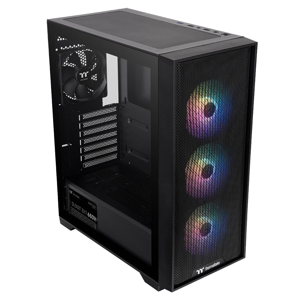 Thermaltake V290 TG 650W 80+ Bronze ARGB USB 3.0 Siyah ATX Mid Tower Kasa