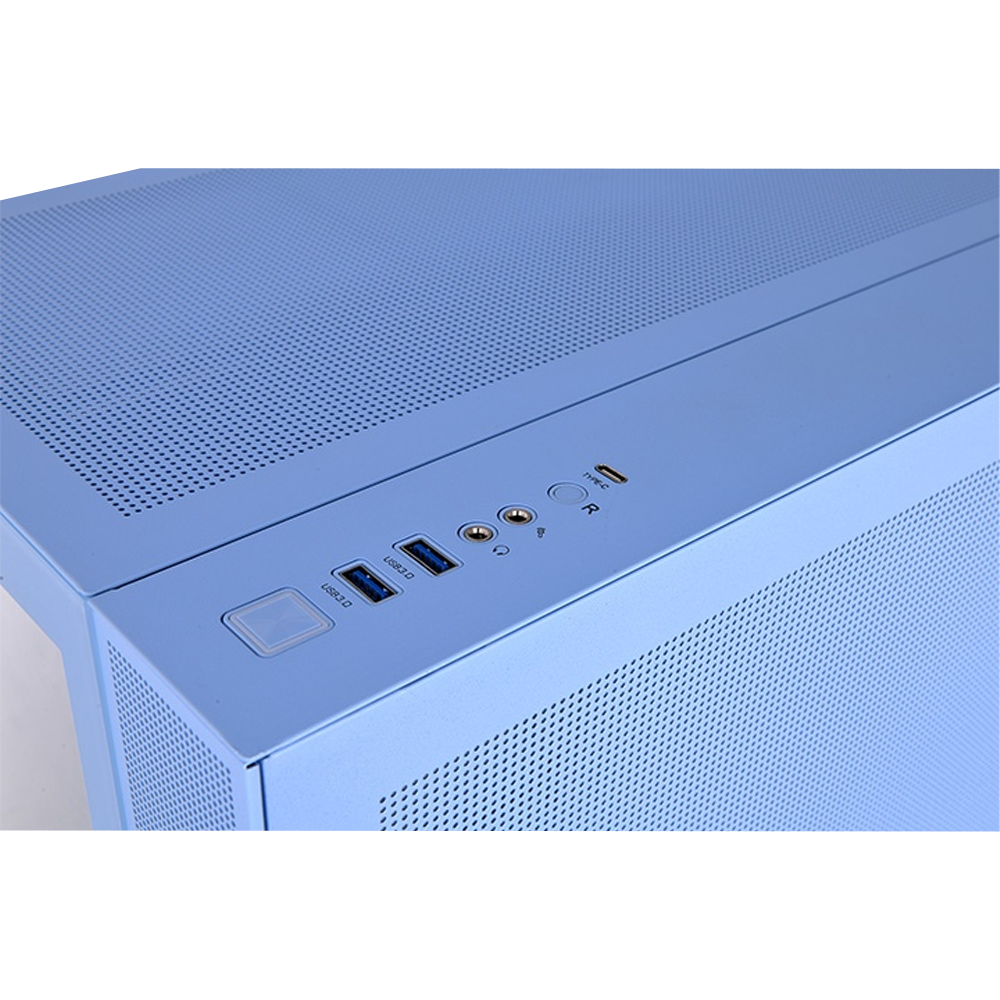 Thermaltake View 380 Hydrangea Blue Tempered Glass ARGB USB 3.2 ATX Mid Tower Kasa