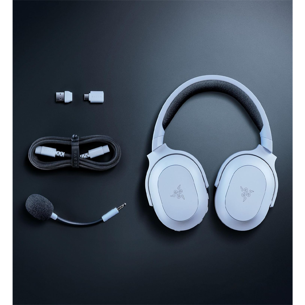 Razer Barracuda X Chroma Beyaz Kablosuz Gaming Kulaklık