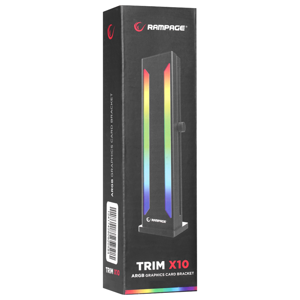 Rampage TRIM X10 Siyah ARGB Ekran Kartı Destek Aparatı