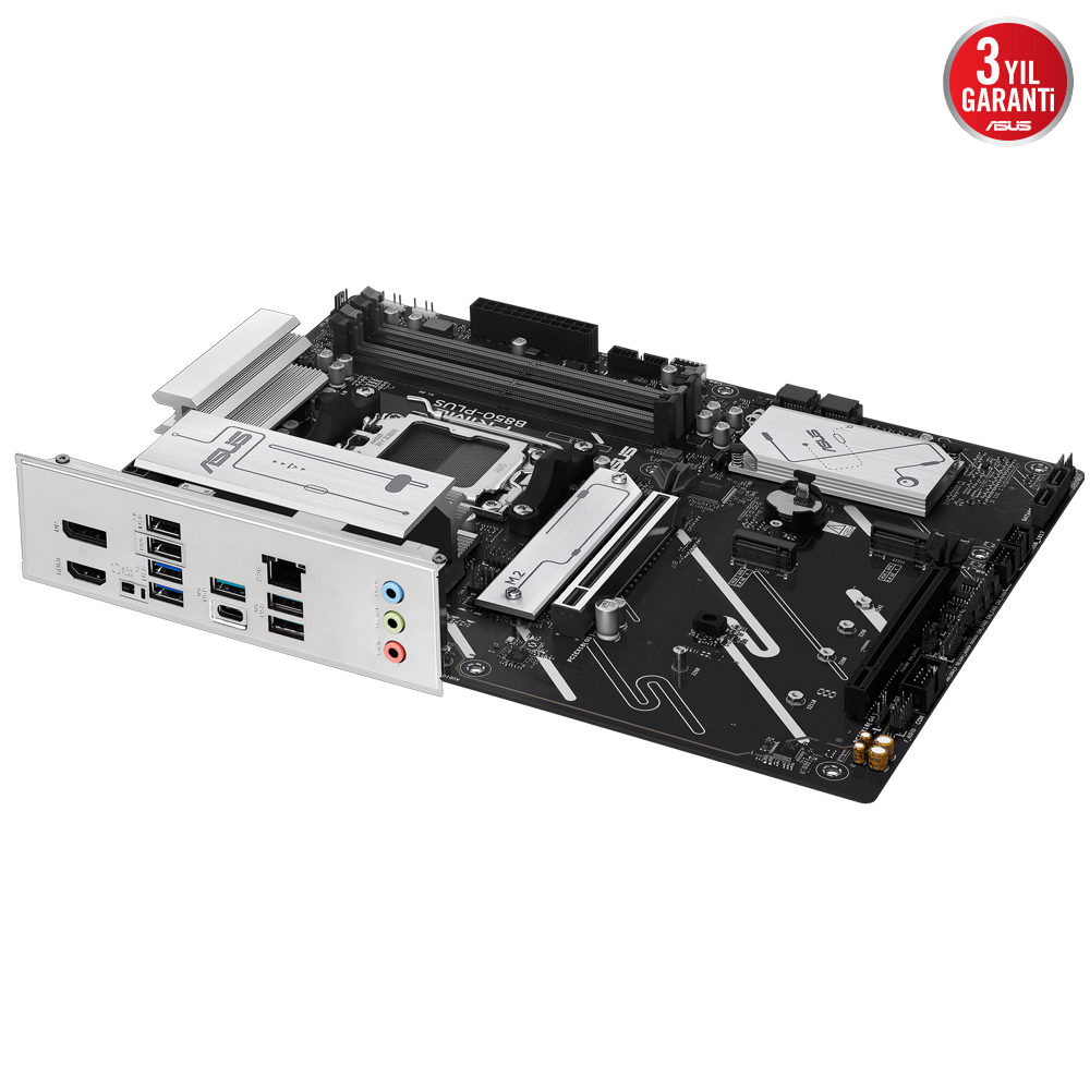 ASUS PRIME B850-PLUS-CSM 8000MHz OC DDR5 Soket AM5 M.2 HDMI DP ATX Anakart