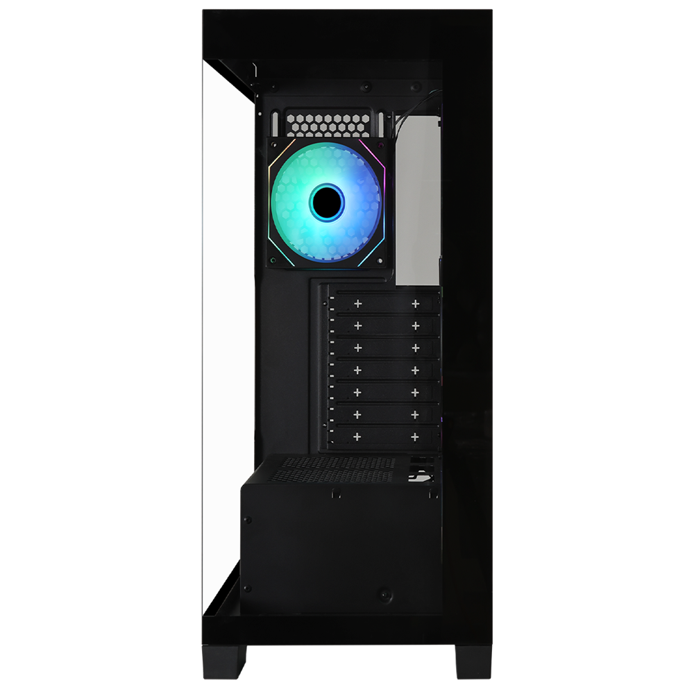 BitFenix W808 850W 80+ Bronze Tempered Glass ARGB USB 3.0 ATX Mid Tower Siyah Kasa