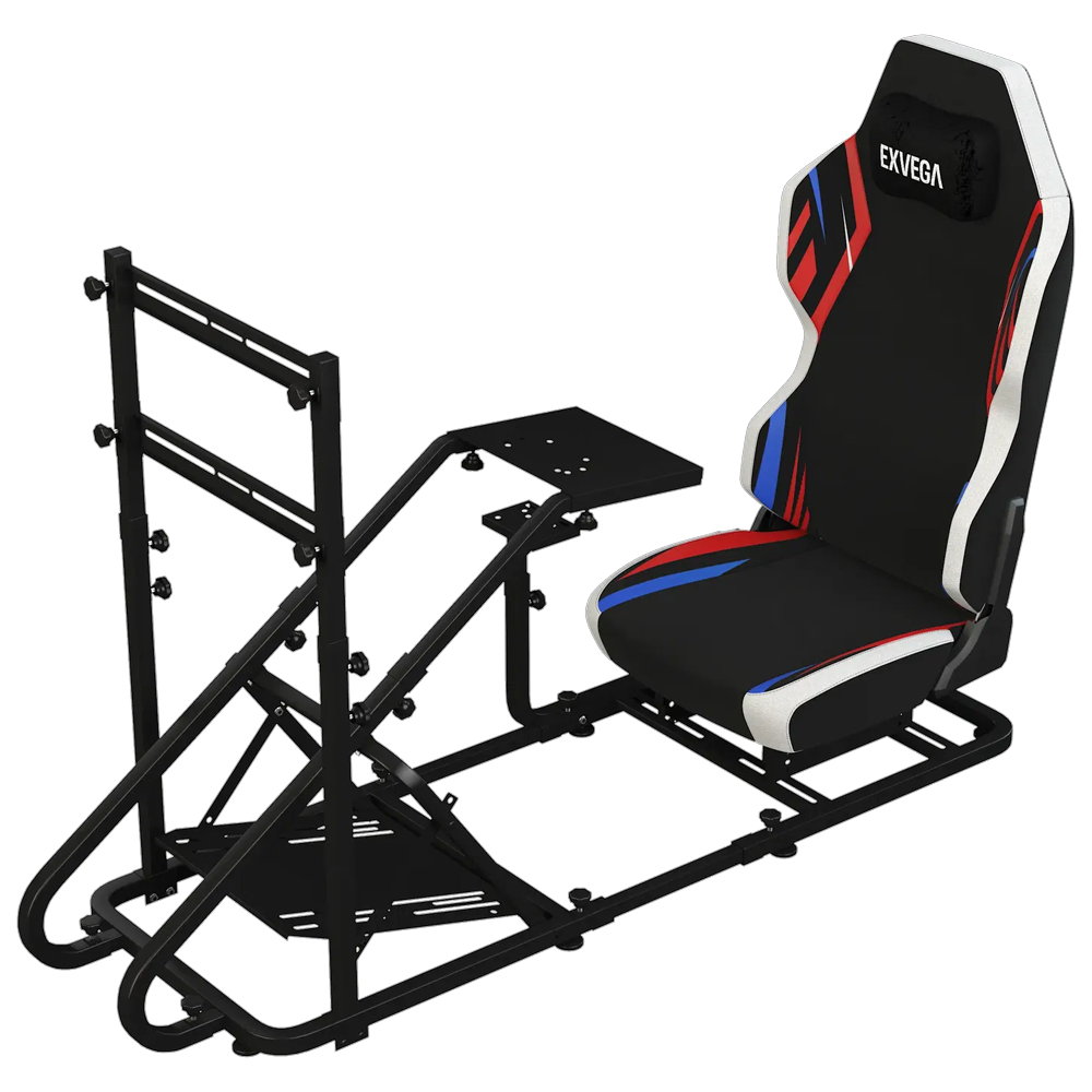 EXVEGA SR01 Sim Racing Yarış Simülatörü Kokpiti