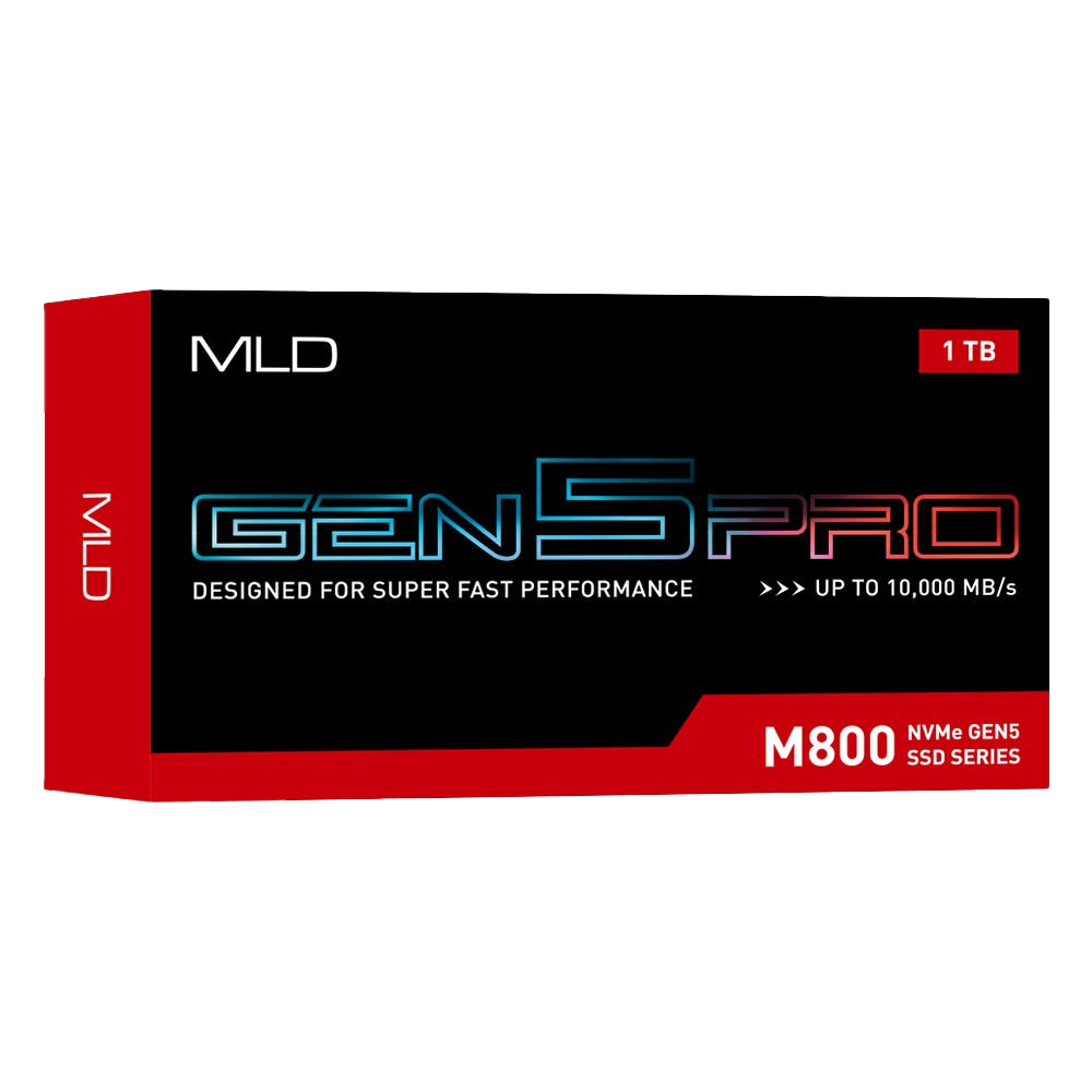 MLD 1TB M800 Gen5 M.2 2280 SSD 10200MB Okuma / 8300MB Yazma