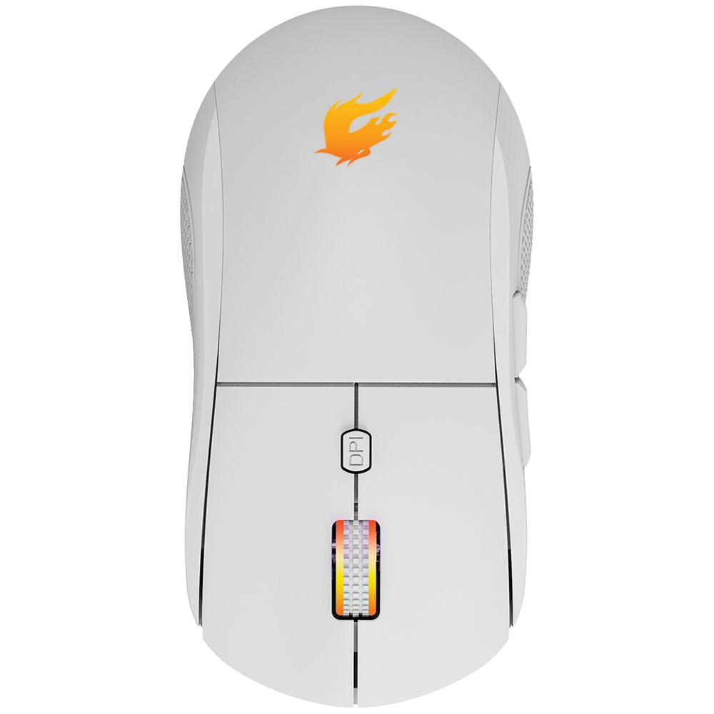 GameBooster M11 Dire RGB 12.800 DPI Beyaz Kablolu Gaming Mouse