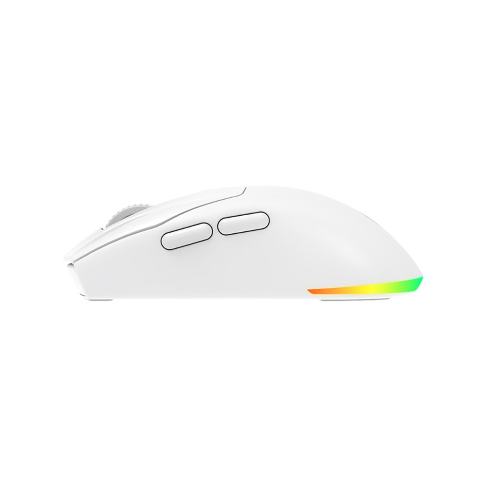 Rampage PROTE M5 PRO Kablosuz Beyaz RGB Ledli Şarjlı 26000 DPI Gaming Mouse