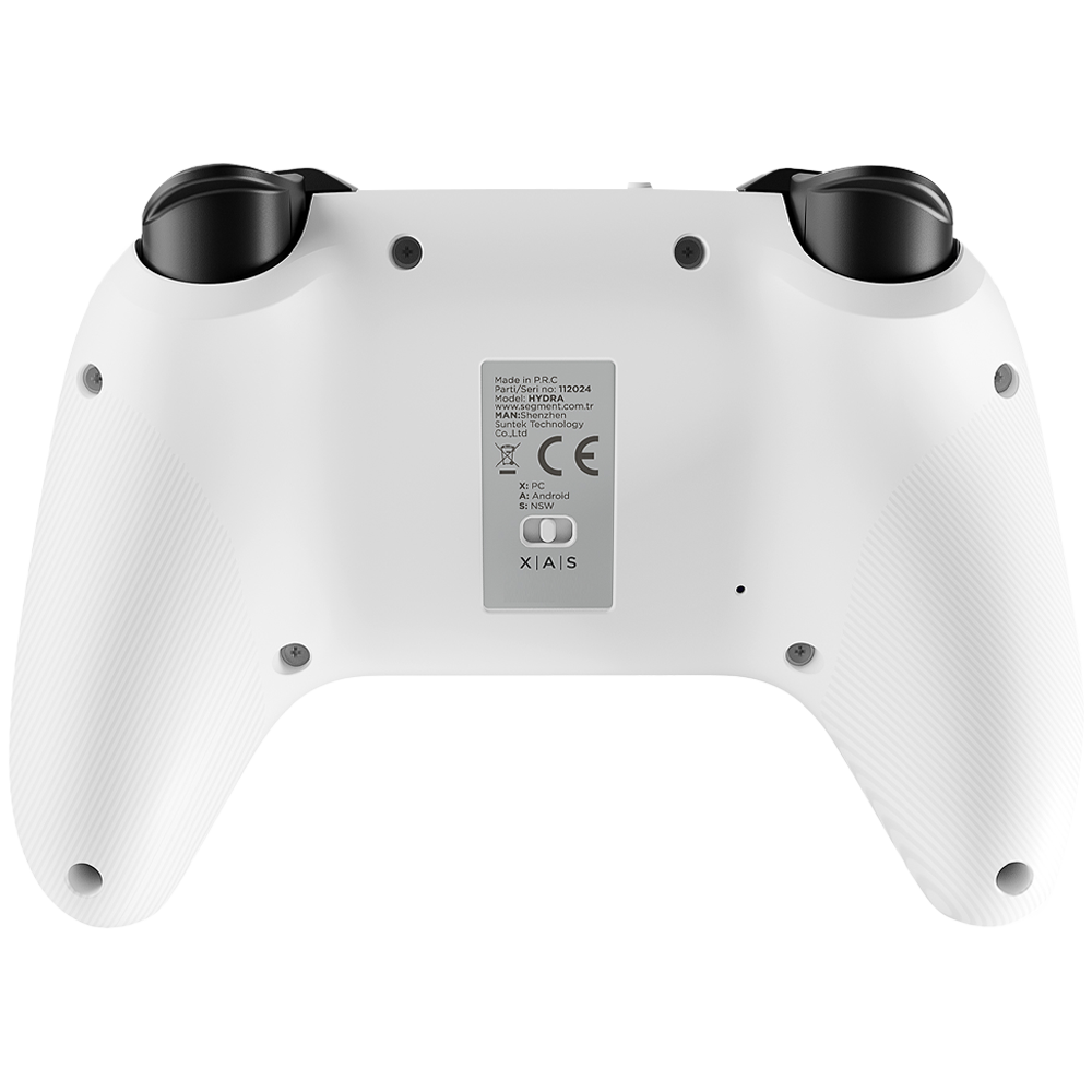 Rampage HYDRA Beyaz Kablosuz BT + 2.4 GHz Gamepad