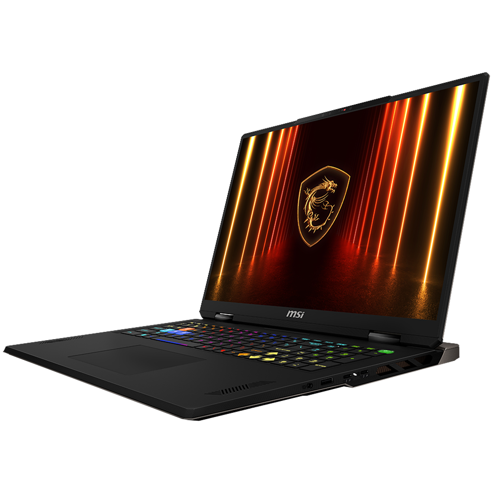 MSI VECTOR 18 HX AI A2XWIG-666XTR Ultra 9 275HX 32GB DDR5 RTX5080 GDDR7 12GB 1TB SSD 18" QHD+ 240Hz DOS Gaming Notebook