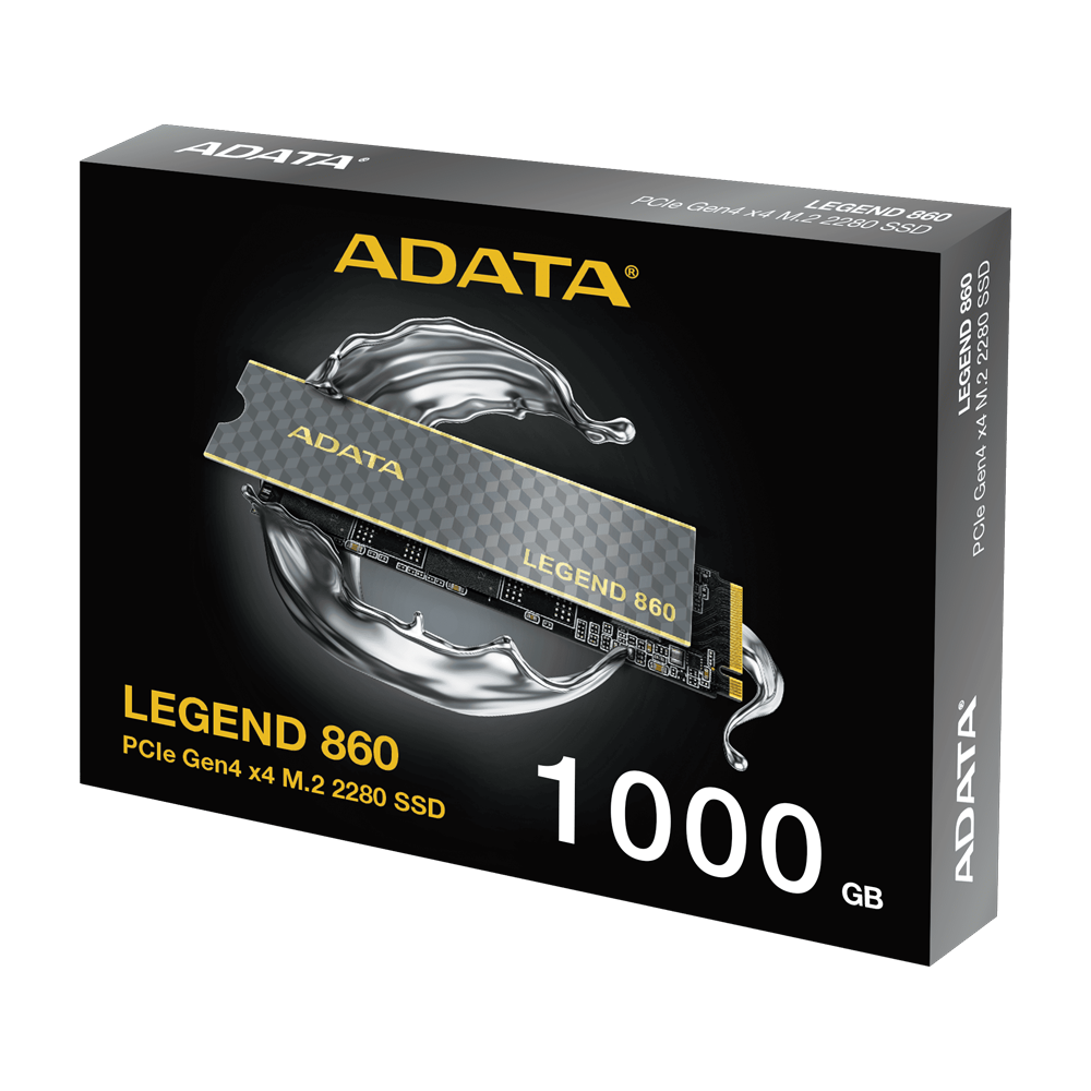 ADATA Legend 860 1TB NVMe Gen4 M.2 SSD 6000MB Okuma / 4000MB Yazma
