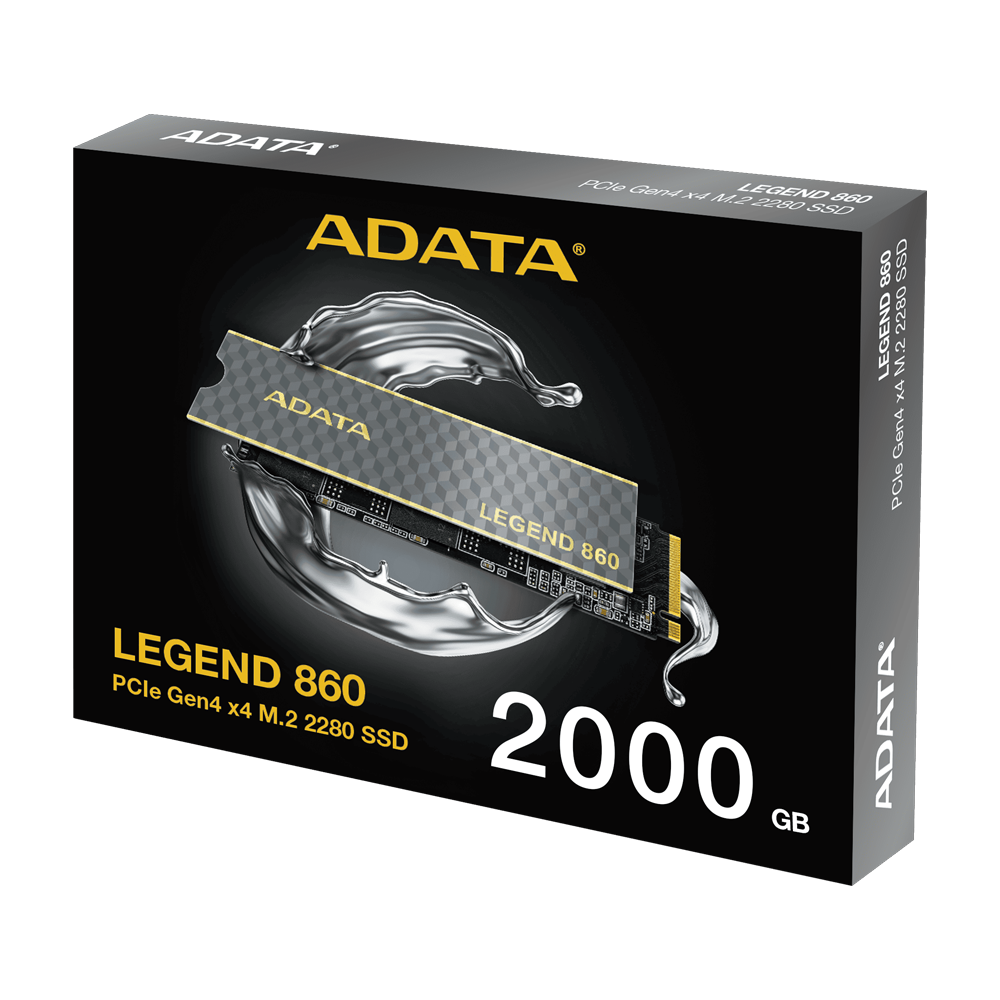ADATA Legend 860 2TB NVMe Gen4 M.2 SSD 6000MB Okuma / 5000MB Yazma