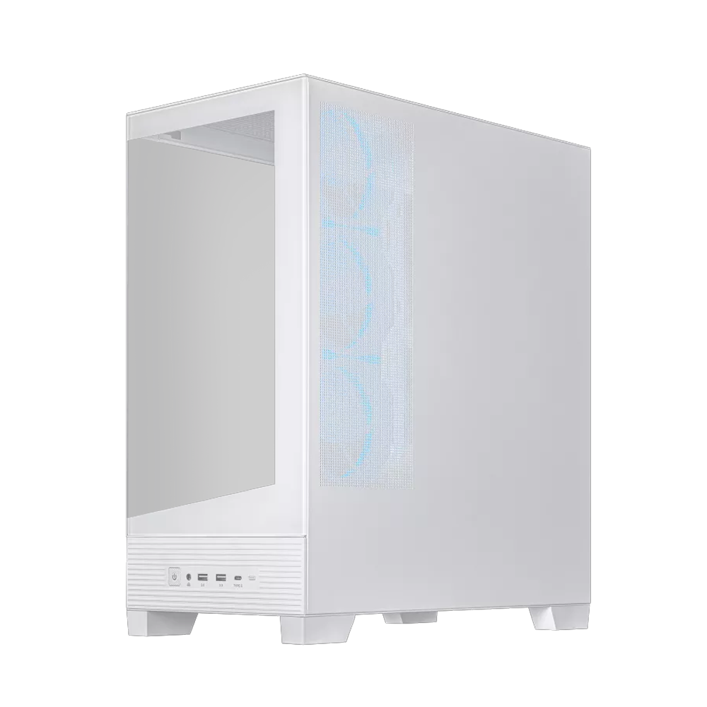 ASUS A31 PLUS Tempered Glass ARGB Beyaz USB 3.2 ATX Mid Tower Kasa