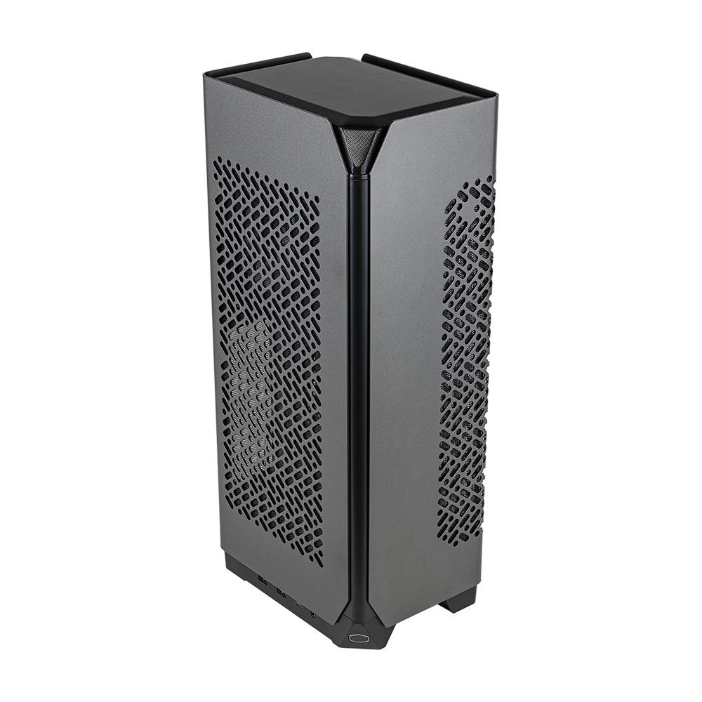 Cooler Master NCORE 100 MAX Grey Edition 850W 80+ Gold Tempered Glass SickleFlow 120 mm Sıvı Soğutucu USB 3.2 Mini-ITX Kasa
