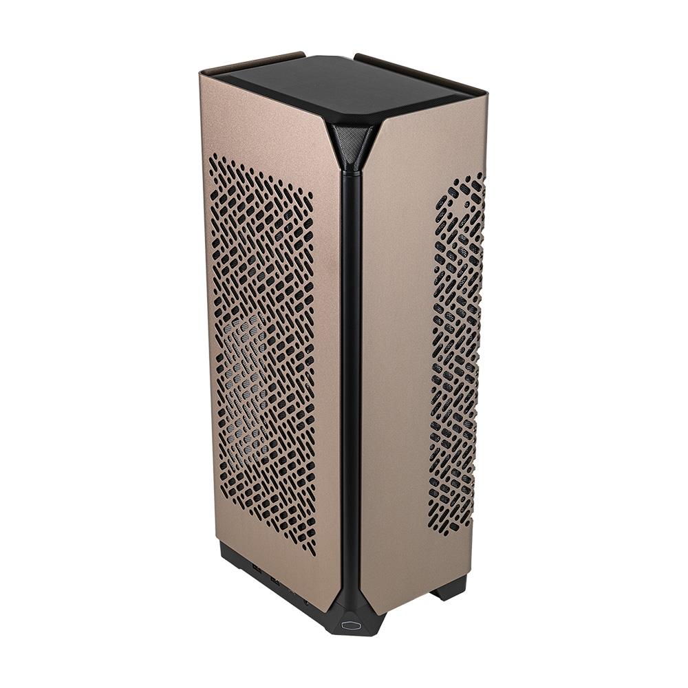 Cooler Master NCORE 100 MAX Bronze Edition 850W 80+ Gold Tempered Glass SickleFlow 120 mm Sıvı Soğutucu USB 3.2 Mini-ITX Kasa