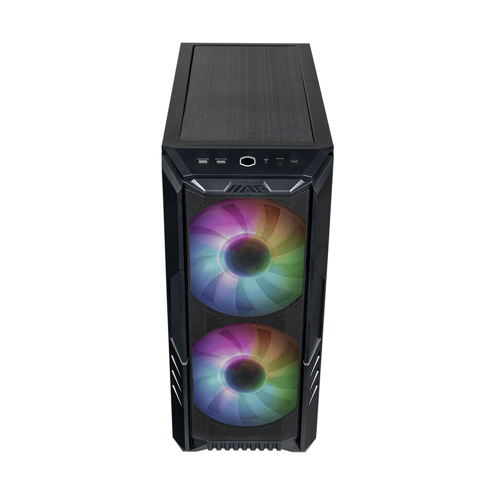 Cooler Master HAF 500 TG Mesh ARGB USB 3.2 Siyah E-ATX Mid Tower Kasa