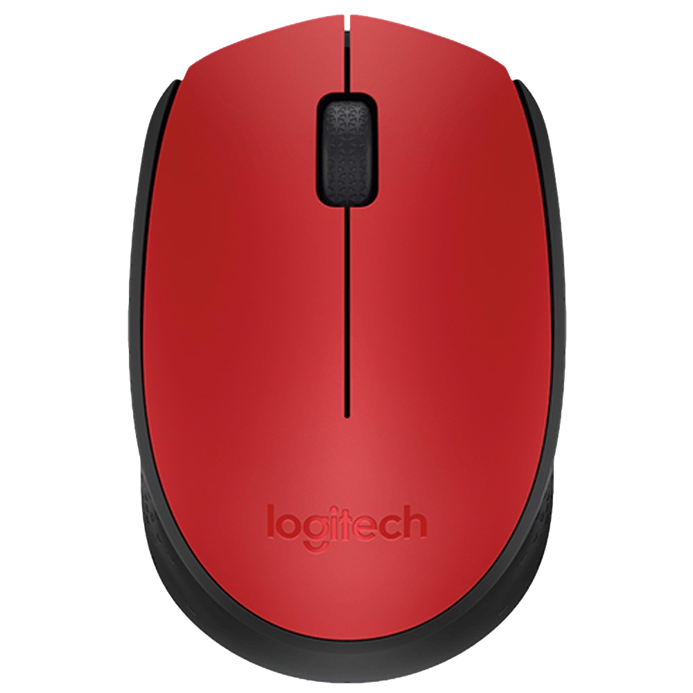 Logitech M171 Wireless Kırmızı Mouse