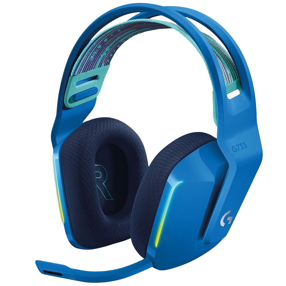 Logitech G G733 LIGHTSPEED RGB 7.1 Surround Mavi Gaming Kulaklık