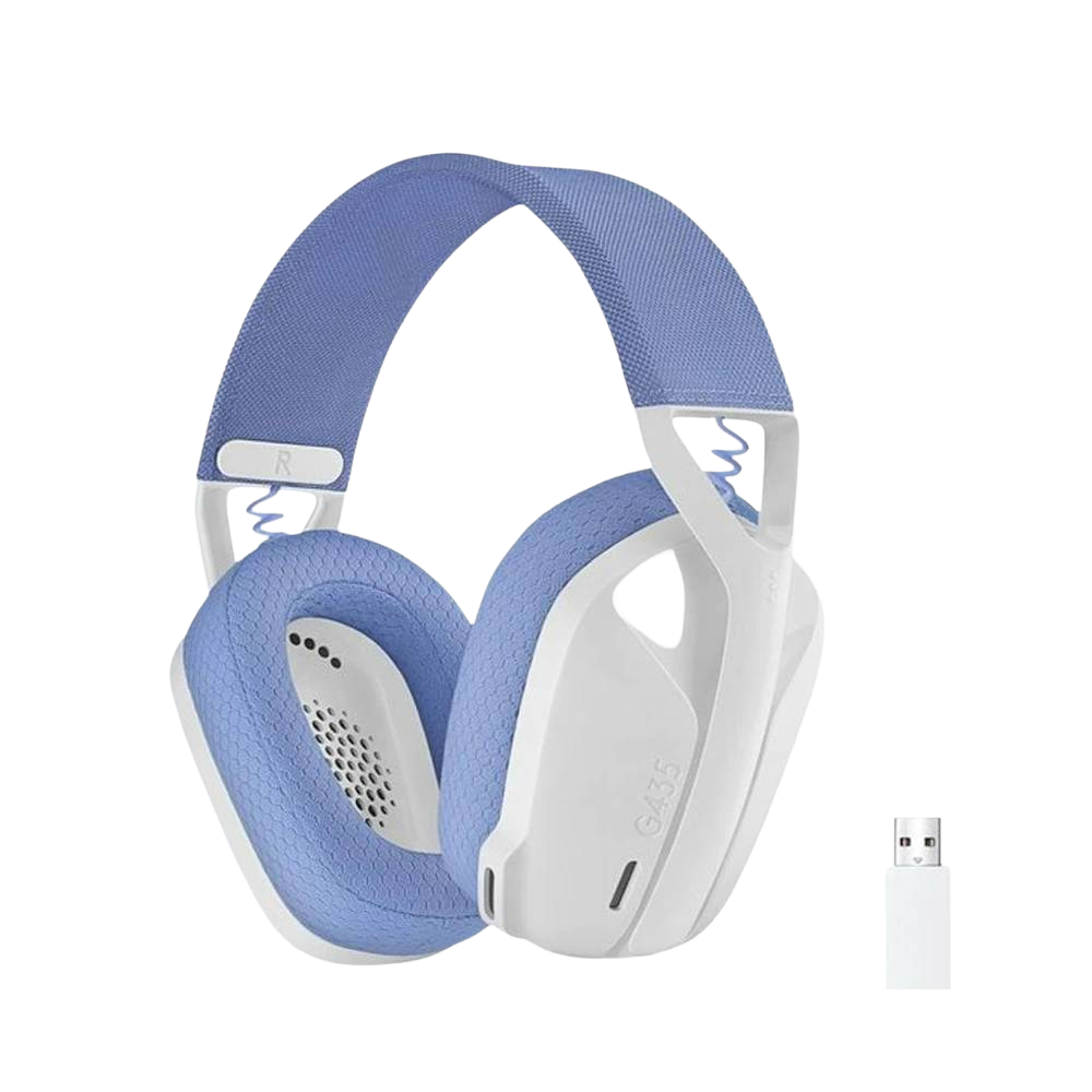 Logitech G G435 LIGHTSPEED Beyaz Kablosuz Oyuncu Kulaklığı