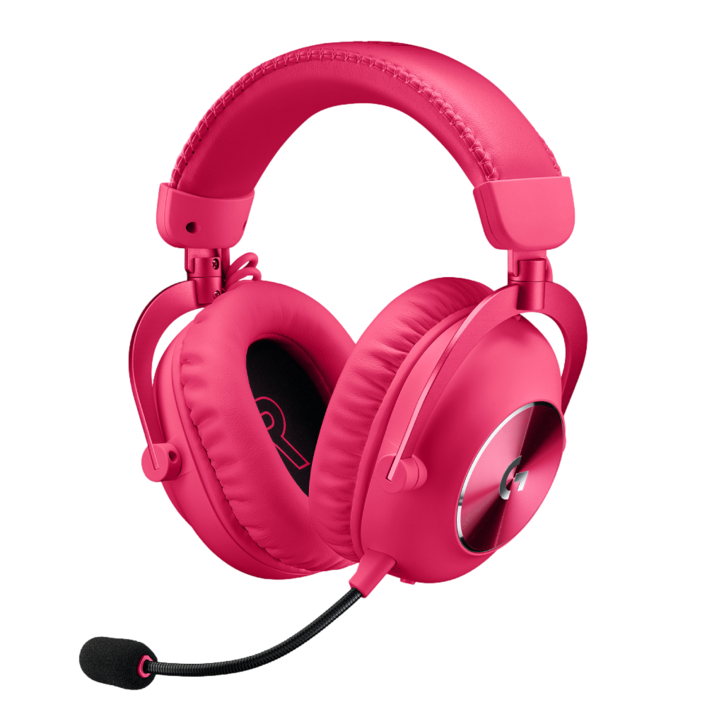 Logitech G PRO X 2 LIGHTSPEED Kablosuz Bluetooth Magenta Gaming Kulaklık