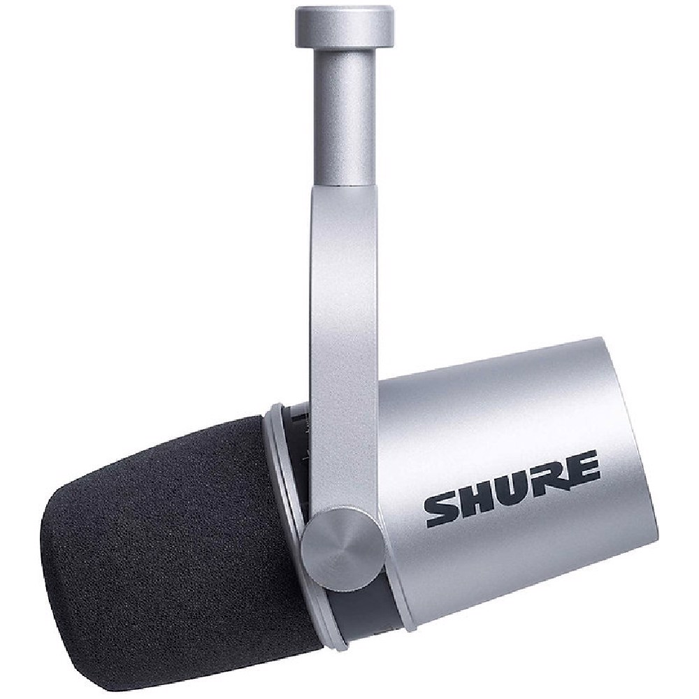 Shure MV7 Premium Silver Podcast / Stream / Gaming Mikrofon
