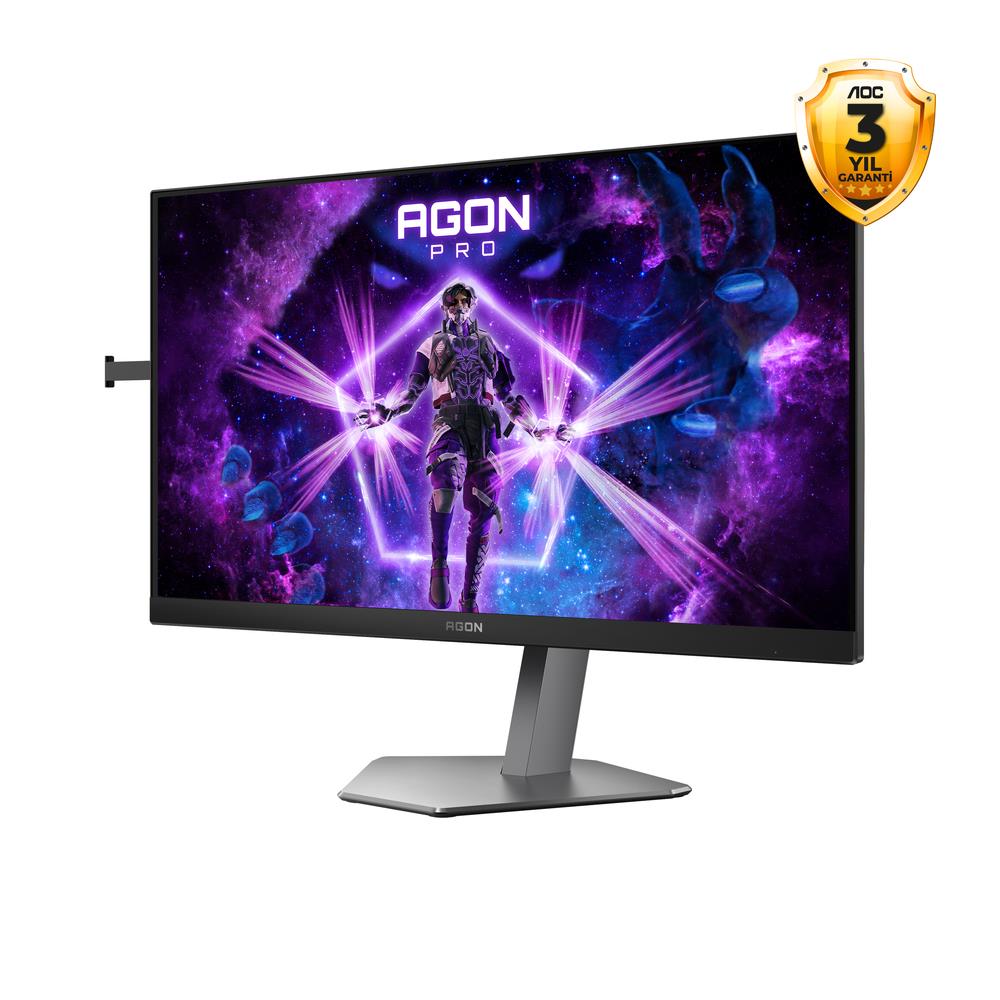 AGON PRO AG246FK 24.1" 540Hz 0.3ms HDMI DP AdaptiveSync Pivot HDR400 Ultra-Fast TN eSports Gaming Monitör