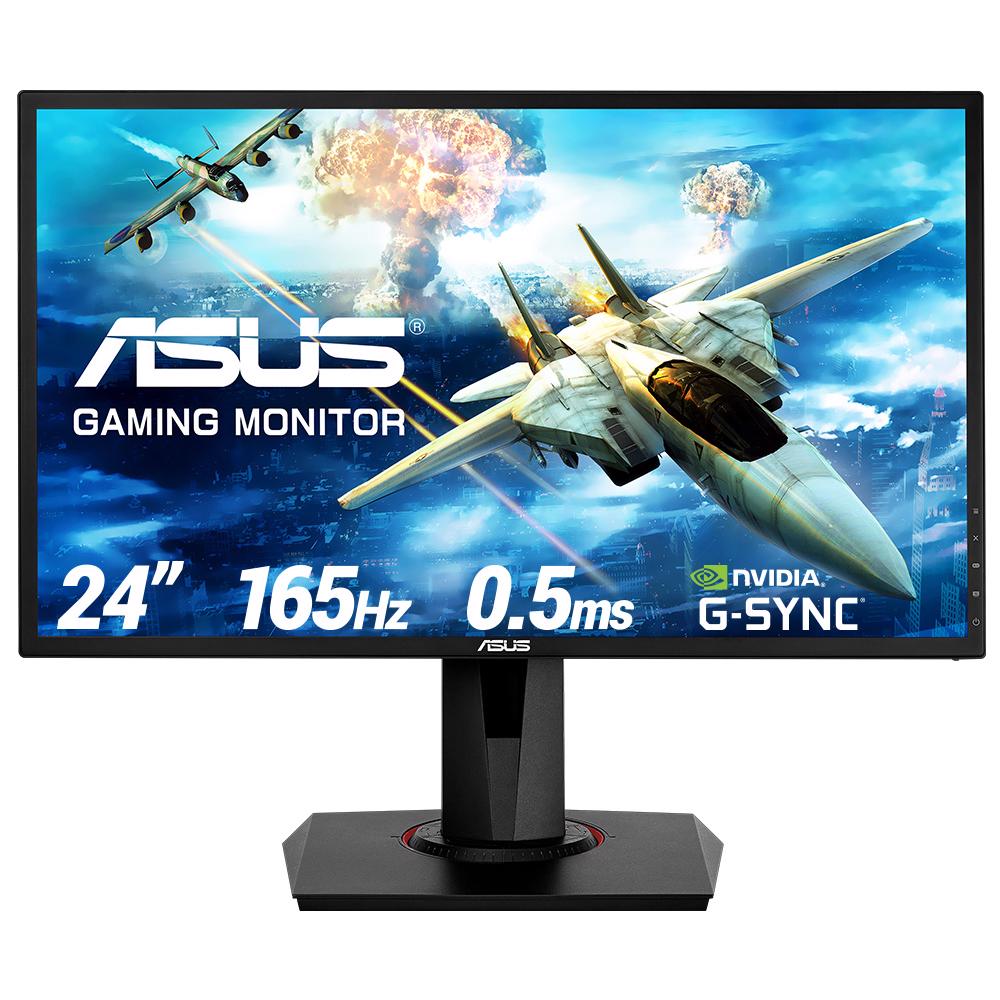 ASUS 24  VG248QG 165Hz 0.5ms DVI HDMI DP TN FHD FreeSync ve G-Sync Uyumlu Gaming Monitör