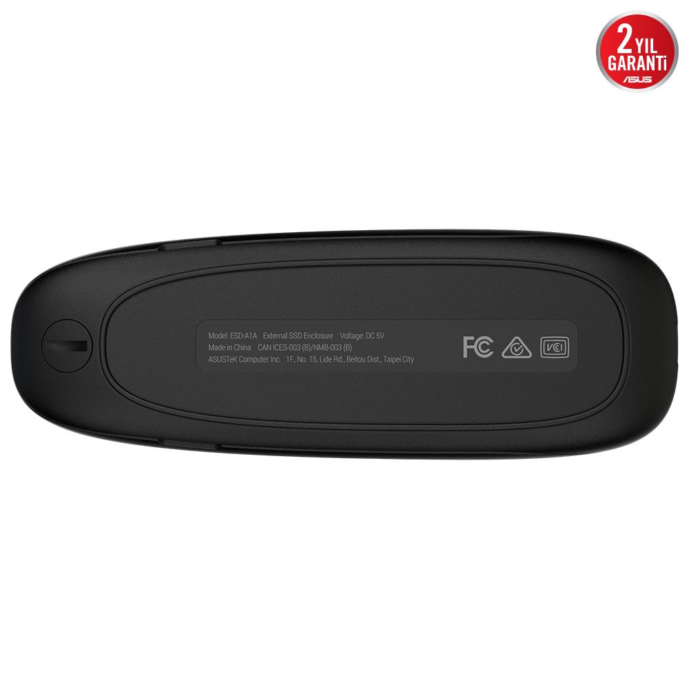 ASUS COBBLE USB C 3.2 Gen 2 Siyah SSD Kutusu