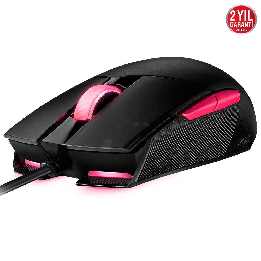 ASUS ROG STRIX IMPACT II Electro Punk RGB Gaming Mouse