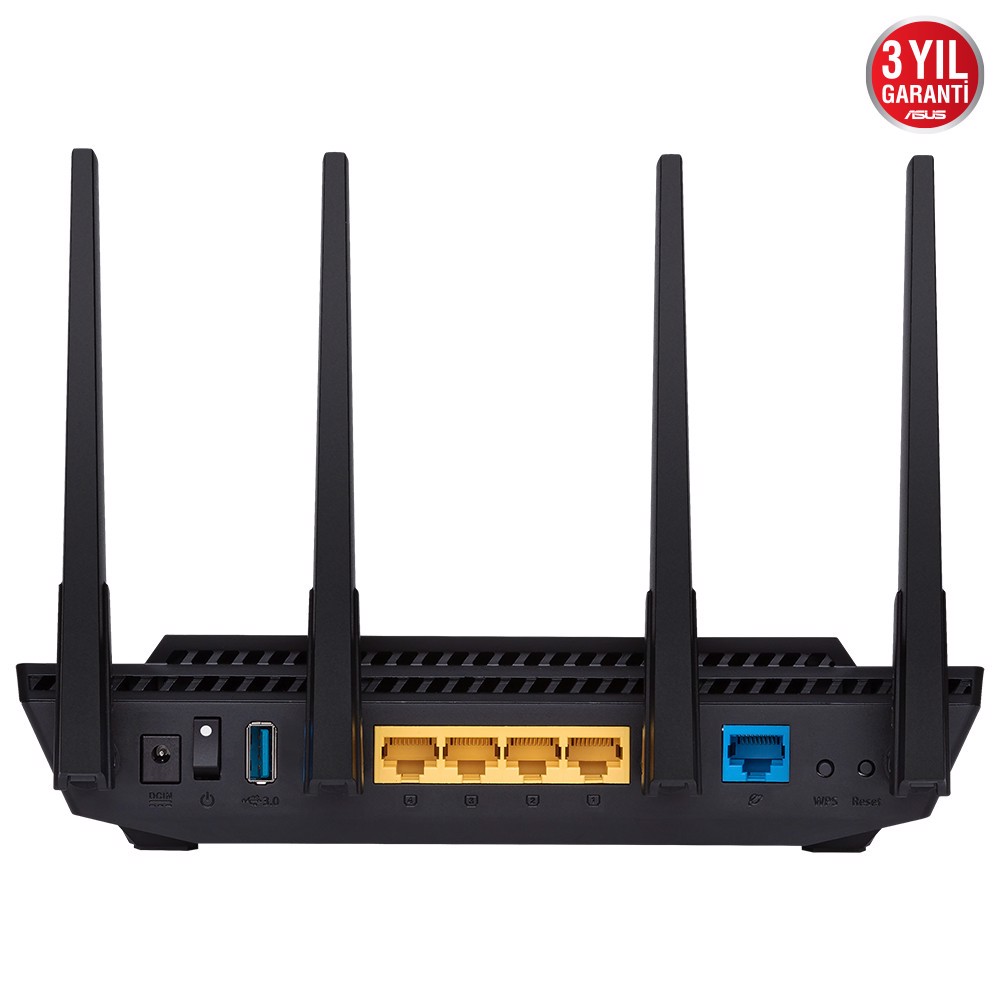 ASUS RT-AX58U WIFI6 DualBand Gaming Ai Mesh AiProtection Torrent Bulut DLNA 4G VPN Router Access Point